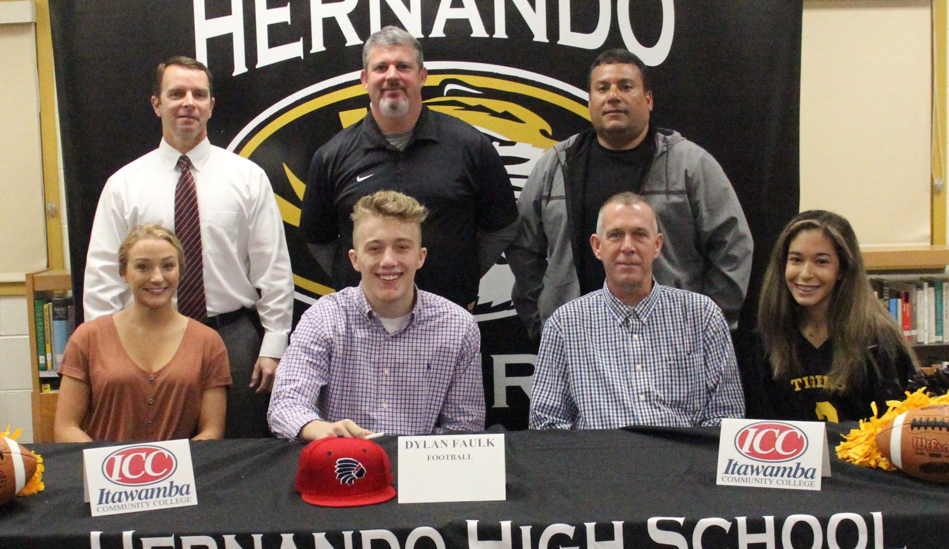 Tigers' Faulk signs to play at Itawamba